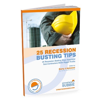 not being paid for variations, 25 recession busting tips